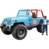bruder 2541 veicolo giocattolo, Veicolo modello blu, Jeep, Interno/esterno, 3 anno/i, Plastica, Blu