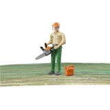 bruder 60030 action figure giocattolo, Gioco figura verde/Beige, 107 mm