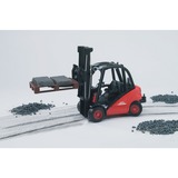 bruder Linde fork lift H30D with 2 pallets veicolo giocattolo, Veicolo modello Nero/Rosso, 3 anno/i, ABS sintetico, Nero, Rosso
