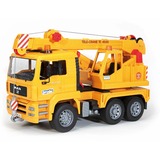 bruder MAN Crane truck (without Light and Sound Module) veicolo giocattolo, Veicolo modello 4 anno/i, ABS sintetico, Giallo
