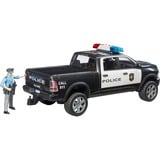 bruder RAM 2500 Pickup della Polizia, Veicolo modello Nero/Bianco