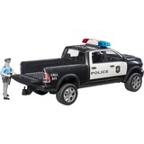bruder RAM 2500 Pickup della Polizia, Veicolo modello Nero/Bianco