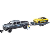 bruder Ram 2500 Power Wagon Con Roadster Racing Team, Veicolo modello 