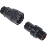 Alphacool 8756072 parte e accessorio del sistema di raffreddamento del computer, Connessione Nero (opaco), Ottone, Nero, 1/4", Femmina, 2,39 cm, 110 g