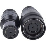 Alphacool 8756072 parte e accessorio del sistema di raffreddamento del computer, Connessione Nero (opaco), Ottone, Nero, 1/4", Femmina, 2,39 cm, 110 g