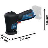 Bosch Lucidatrice GPX 12 Volt 77, Macchina di lucidatura boxed