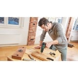 Bosch Universal Impact 18V 1450 Giri/min Senza chiave 1,3 kg Verde, Trapano avvitatore verde/Nero, Trapano con impugnatura a pistola, Senza chiave, Verde, 1 cm, 1450 Giri/min, 3 cm
