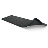 CHERRY 61510017 Protezione per tastiera, Pellicola protettiva Nero, Protezione per tastiera, Silicone, 463 mm, 164 mm, 100 g, Nero