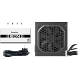 Chieftec EON ZPU-500S alimentatore per computer 500 W 20+4 pin ATX ATX Nero, Alimentatore PC Nero, 500 W, 200 - 240 V, 50 Hz, 3.5 A, Attivo, 100 W