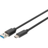 Digitus Cavo di collegamento USB 3.2 Gen 1 USB-A > USB-C Nero