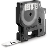 Dymo D1 etichette durevoli originali | 12 mm x 5 mm | stampa bianca su nero | etichette autoadesive che durano sulle superfici impegnative | per etichettatrice LabelManager | 1 Pezzo, Nastro di scrittura Nero su bianco, Multicolore, Vinile, Belgio, -40 - 80 °C, DYMO
