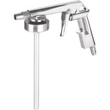 EINHELL 4135001 manometro per pneumatico Manometro digitale, Pistola a spruzzo alluminio, Manometro digitale, Nero, Trasparente, Bianco, Analogico, 420 g, 50 mm, 109 mm