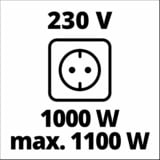 EINHELL Generatore a benzina TC-IG 1100 rosso/Nero