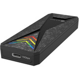 ICY BOX Spade Case 1805, Disk enclosure Nero, Box esterno SSD, M.2, PCI Express, 10 Gbit/s, Collegamento del dispositivo USB, Nero