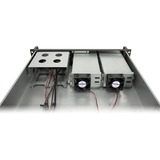 Inter-Tech IPC 2U-2504, Server case Nero