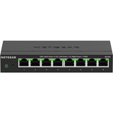 Netgear MS308 Non gestito 2.5G Ethernet (100/1000/2500) Nero, Interruttore Nero, Non gestito, 2.5G Ethernet (100/1000/2500), Full duplex, Montabile a parete