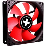 Xilence XPF92.R.PWM Case per computer Ventilatore 9,2 cm Nero, Rosso, Ventola Nero/Rosso, Ventilatore, 9,2 cm, 1800 Giri/min, 22 dB, 32,1 pdc/min, Nero, Rosso
