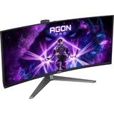 AOC AGON PRO AG346UCD Monitor PC 86,4 cm (34") 3440 x 1440 Pixel Wide Quad HD QD-OLED Nero, Grigio, Monitor di gioco grigio scuro/Nero, 86,4 cm (34"), 3440 x 1440 Pixel, Wide Quad HD, QD-OLED, 0,03 ms, Nero, Grigio