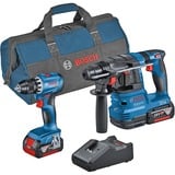 Bosch 0615A50038 Nero, Verde, Trapano a percussione blu, Nero, Verde, Batteria