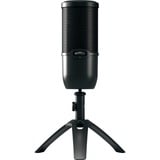 CHERRY UM 3.0 Nero Microfono da tavolo Nero, Microfono da tavolo, 24 bit, 96 kHz, 120 dB, Cardiode, Cablato
