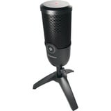 CHERRY UM 3.0 Nero Microfono da tavolo Nero, Microfono da tavolo, 24 bit, 96 kHz, 120 dB, Cardiode, Cablato