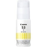 Canon Serbatoio d'inchiostro GI-53Y Giallo Originale, Giallo, Canon, PIXMA G650 PIXMA G550, 60 ml, Ad inchiostro
