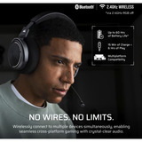 Corsair VIRTUOSO MAX WIRELESS, Cuffia da gioco carbonico