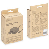 Digitus Caricatore per notebook DA-10071, USB-C, 65 watt, Caricabatterie Nero