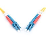 Digitus Cavo patch LWL, duplex, connettore LC > LC, singlemode OS2 giallo