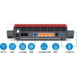FRITZ! 5590 Fiber Router wireless, Router in fibra ottica Box 5590 Fiber, Wi-Fi 6 (802.11ax), Dual-band (2.4 GHz/5 GHz), Collegamento ethernet LAN, Bianco, Router da tavolo