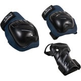 HUDORA Set di protezioni biomeccaniche Comfort, Accessori blu/Nero