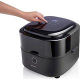 Hisense HAF1350DR Singolo 6,7 L Indipendente 1350 W Friggitrice ad aria calda Nero Nero, Friggitrice ad aria calda, 6,7 L, 80 °C, 200 °C, 60 min, Singolo