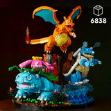 LEGO Pokémon Venusaur, Charizard e Blastoise, Giochi di costruzione 