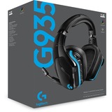 Logitech G935 Cuffia Padiglione auricolare Connettore 3.5 mm Micro-USB Nero, Blu, Cuffia da gioco Nero, Cuffia, Padiglione auricolare, Giocare, Nero, Blu, Stereofonico, Unità di controllo esterna