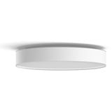 Philips Hue Plafoniera Devere grande, Luce LED bianco, Philips Hue White ambiance Plafoniera Devere grande, Lampada a soffitto intelligente, Bluetooth/Zigbee, Bianco, LED, Metallo, Lampadina/e non sostituibile/i