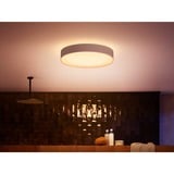 Philips Hue Plafoniera Devere grande, Luce LED bianco, Philips Hue White ambiance Plafoniera Devere grande, Lampada a soffitto intelligente, Bluetooth/Zigbee, Bianco, LED, Metallo, Lampadina/e non sostituibile/i