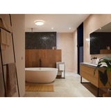 Philips Hue Plafoniera Devere grande, Luce LED bianco, Philips Hue White ambiance Plafoniera Devere grande, Lampada a soffitto intelligente, Bluetooth/Zigbee, Bianco, LED, Metallo, Lampadina/e non sostituibile/i