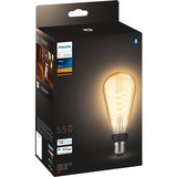 Philips Hue White Filament Lampe E27 Giant Edison ST72 550 lm, Lampada a LED 