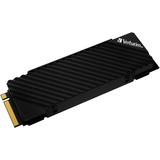 Verbatim Vi7000G 2 TB M.2 PCI Express 4.0 NVMe, Disco a stato solido Nero, 2 TB, M.2, 7000 MB/s