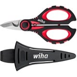 Wiha Forbici per elettricista Nero/Rosso