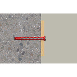 fischer Tassello a gambo lungo HybridPower 10x90 T rosso/grigio