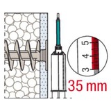 fischer Tassello per isolamento FID II Plus 80mm bianco