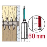 fischer Tassello per isolamento FID II Plus 80mm bianco
