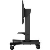 iiyama MD CAR1021-B1 Supporti a parete per TV 2,18 m (86") Pavimento Nero, Stand Nero, Libera installazione, 100 kg, 109,2 cm (43"), 2,18 m (86"), 800 x 600 mm, Nero