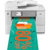 Brother MFC-J6959DW stampante multifunzione Ad inchiostro A3 1200 x 4800 DPI 30 ppm Wi-Fi grigio, Ad inchiostro, Stampa a colori, 1200 x 4800 DPI, Copia a colori, A3, Grigio