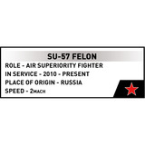 COBI Su-57 Felon, Giochi di costruzione 