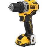 DEWALT Trapano avvitatore a batteria DCD701D2, 12 Volt giallo/Nero