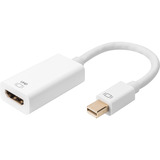 Digitus Adattatore / convertitore Mini DisplayPort a HDMI bianco