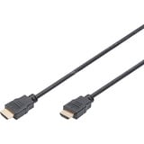 Digitus Cavo di collegamento HDMI ad alta velocità, con Ethernet, Full HD 1080i/p Nero