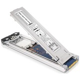 Icy Dock MB840TP-B contenitore di unità di archiviazione Box esterno SSD Alluminio, Nero M.2, Laufwerkstrays argento, Box esterno SSD, M.2, M.2, Alluminio, Nero